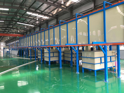 PP板电泳流水线