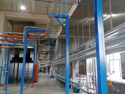 散热器电泳自动线