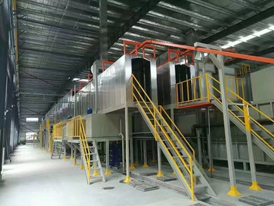 不锈钢电泳设备流水线